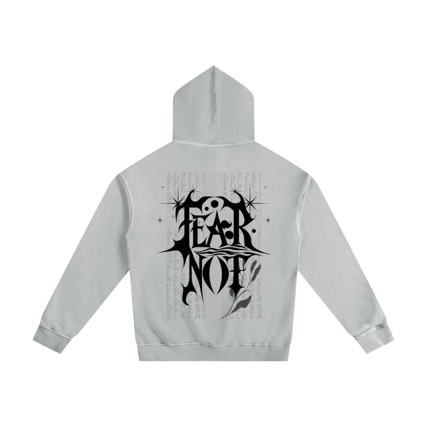ARCHANGEL MICHEAL Enzyme Washed Hoodie
