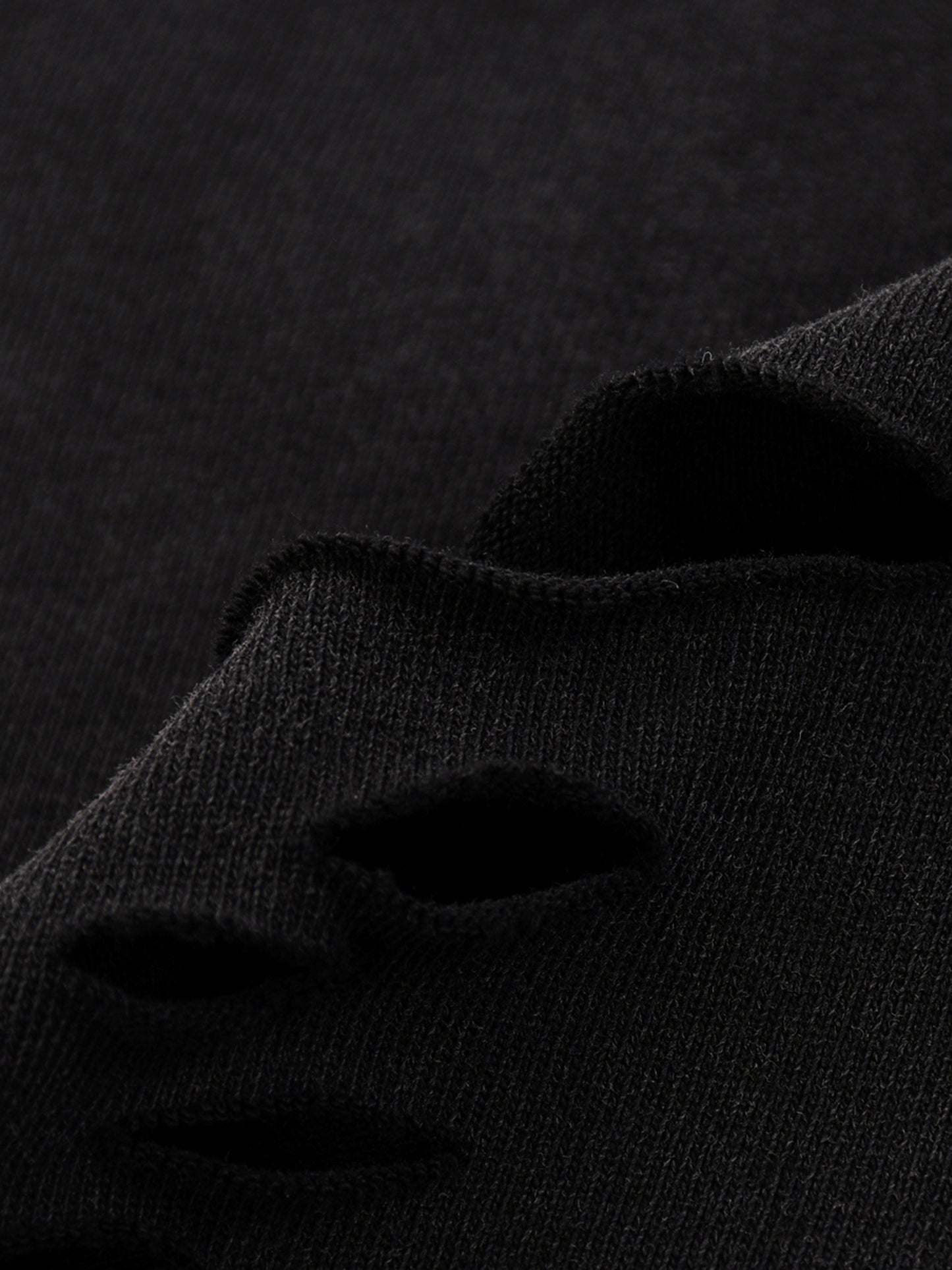 REBEL ANGEL (BLUE) SNOW WASHED RAW-HEM TEE