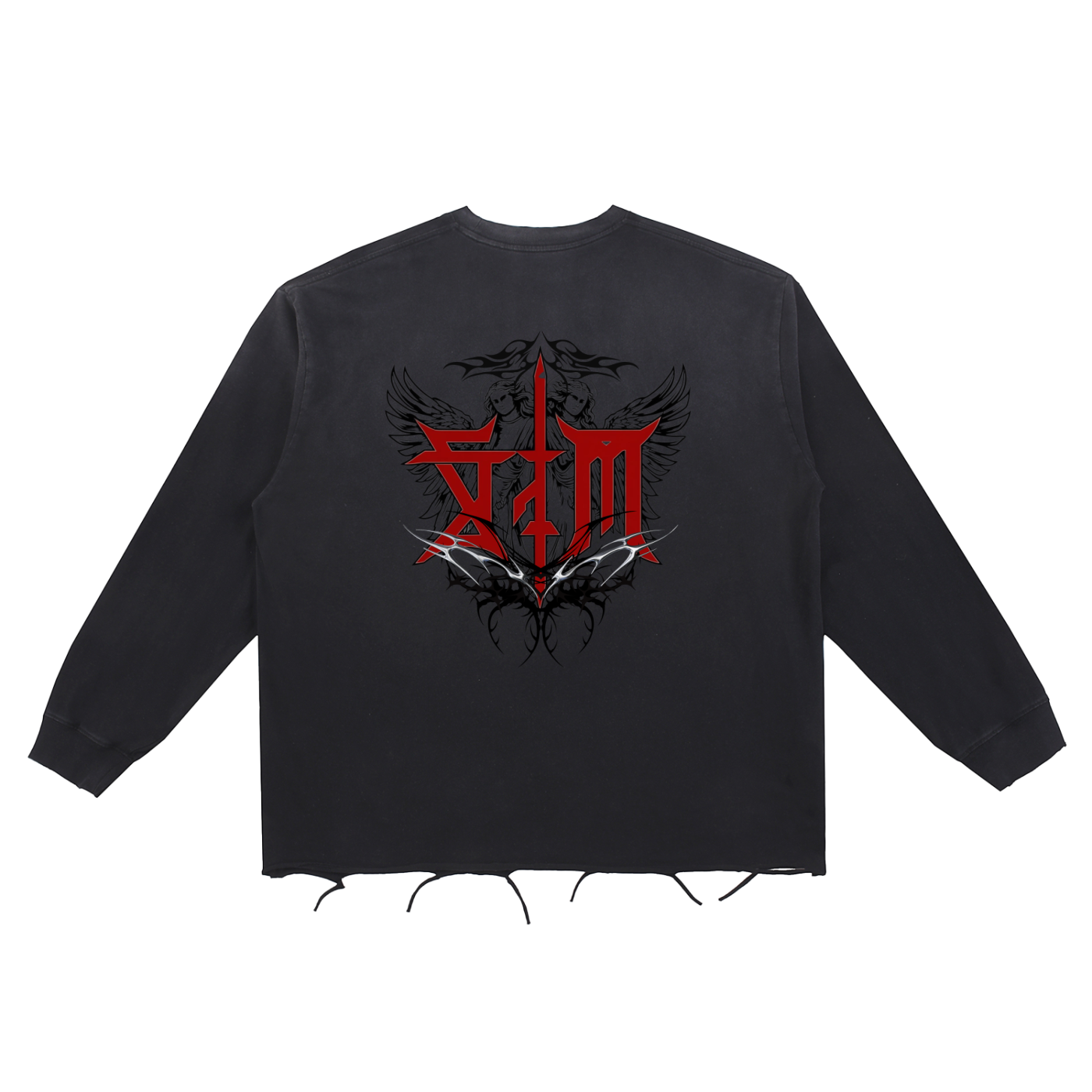 THRASHER KING (RAW EDGE LONG SLEEVE)