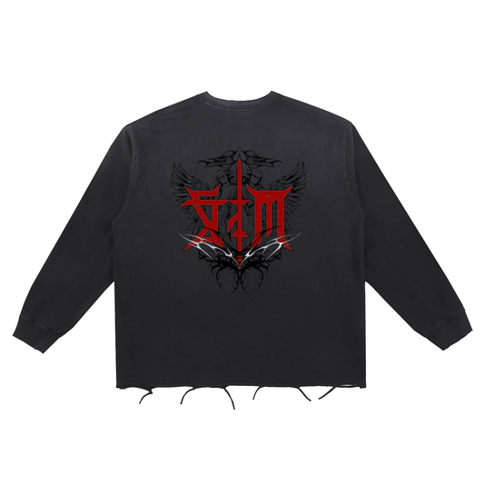 THRASHER KING (RAW EDGE LONG SLEEVE)